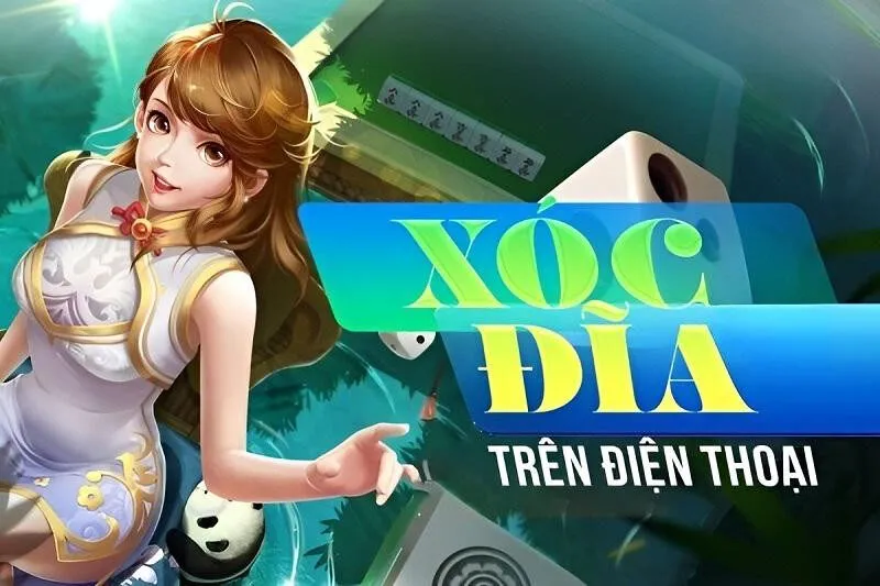 alt text: Hình ảnh giao diện game xóc đĩa online trên điện thoại