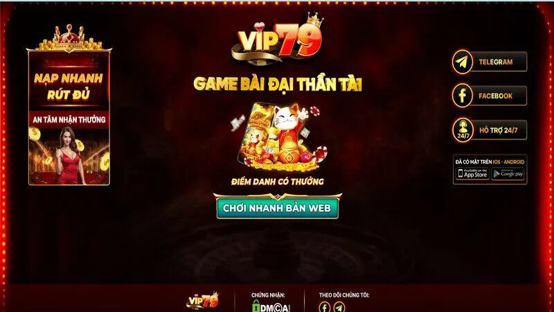 Các trò chơi tại Vip79