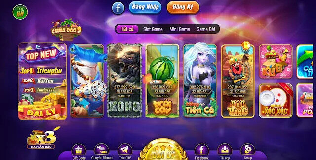 Kho game đa dạng tại BayVip