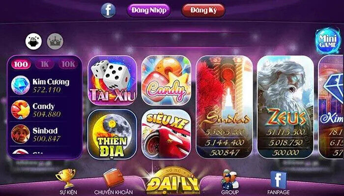 Kho game đa dạng tại Nohu888