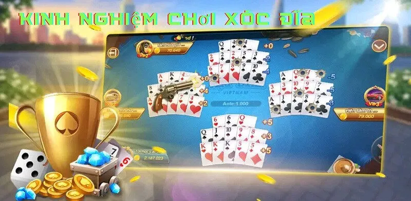 Kinh nghiệm chơi xóc đĩa xanh chín