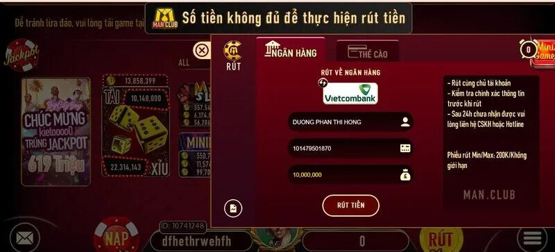 Ưu điểm nổi bật của Man Club