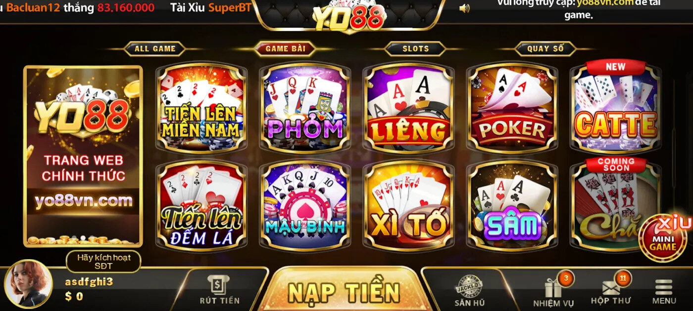 Yo88: Cổng game uy tín, an toàn